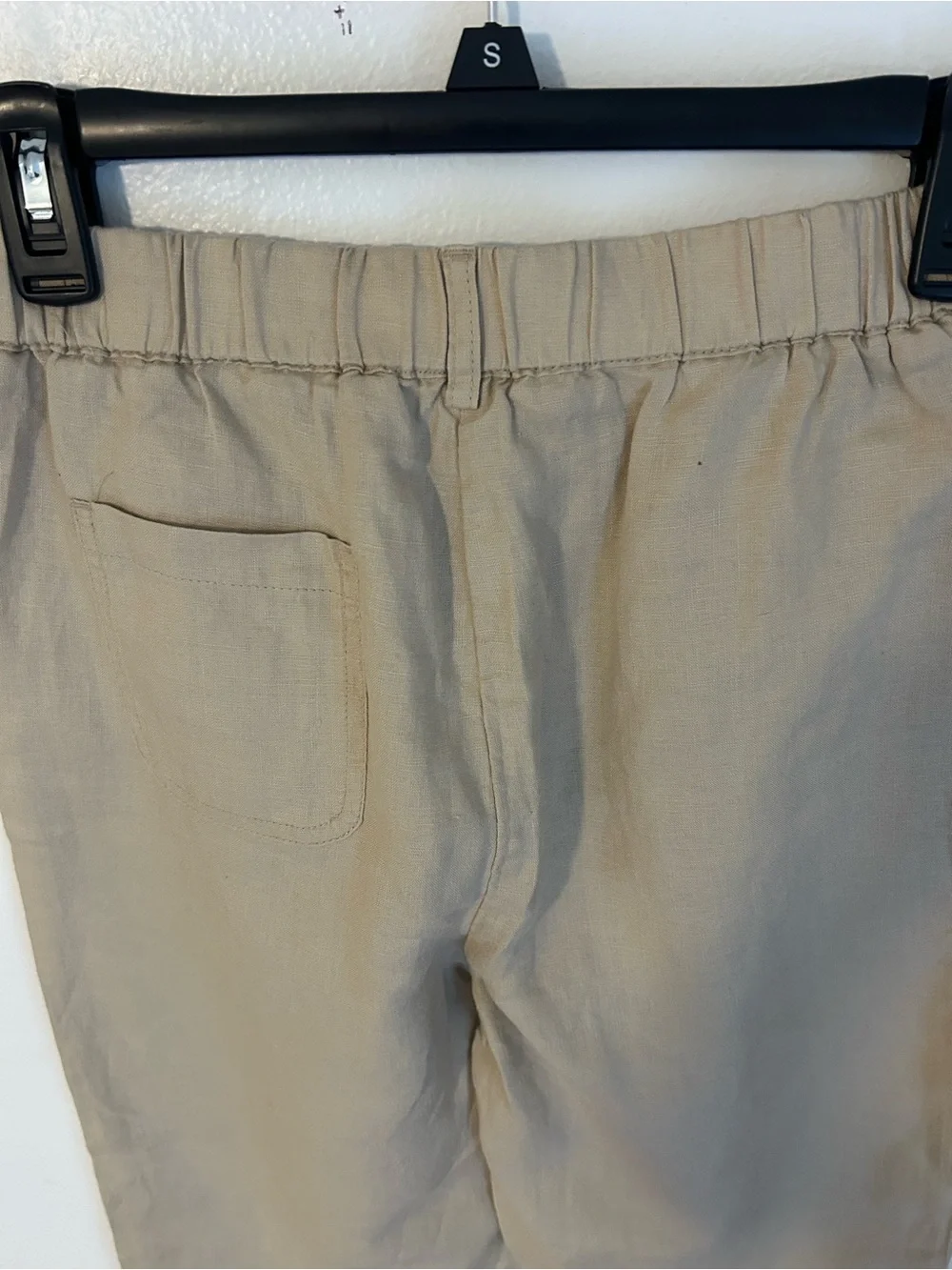 NWT Quince 100% European Linen Pants in Driftwood
